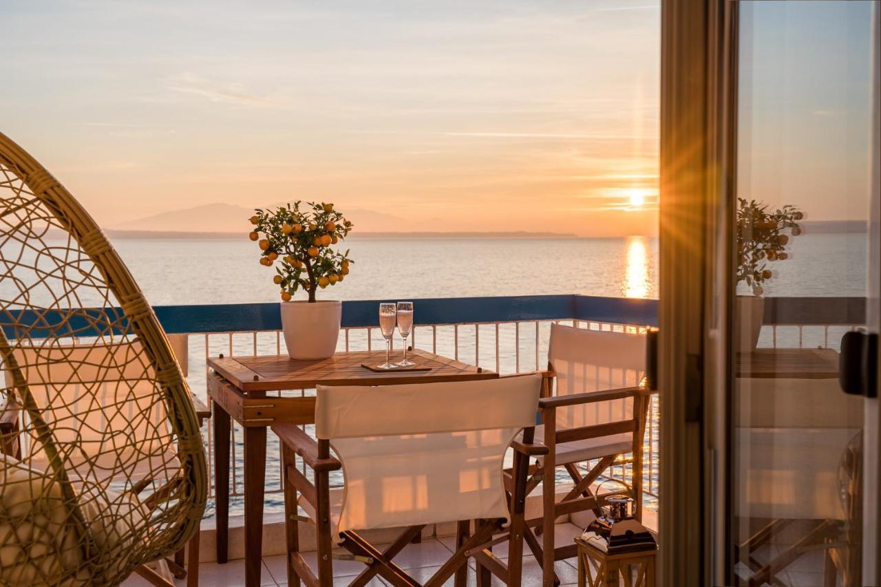 סלוניקי Seafront Luxury President Suite Aegean Sunset מראה חיצוני תמונה